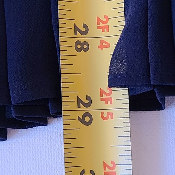 Banana Republic Navy Blue Sleeveless Pleated Tunic - Picture 8 of 11